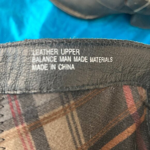 Born brown leather calf high boots SZ 9.5 Zip closure Cushioned 3”heel - Picture 7 of 7